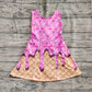 Baby Girl Pink Sleeveless Cake Yoga Active Skort Dress RTS
