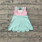 ( No moq ) Preorder Baby Girls Kids Sleeveless Mermaid Knee Length Dress