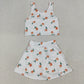 Girls Kids Sleeveless Vest Tops Yoga Athletic Skorts Set Sibling Clothes RTS