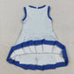 Baby Girl Sleeveless Plaid Ruffle Shorts Yoga Active Dress Sibling Clothes RTS