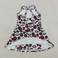 Sibling Baby Girls Adult Women G Leopard Team Yoga Active Ruffle Shorts Dress RTS