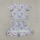 Sibling Baby Girls Kids Baseballs Softballs Bows Tops Skirts Shorts Yoga Active Sets Clothes