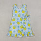 Sibling Baby Girls Kids Lemons Bows Plaid Yoga Active Shorts Knee Length Dresses RTS