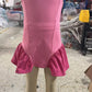 Baby Girls Kids Straps Dress Shorts Pink Yoga Active Summer Set RTS