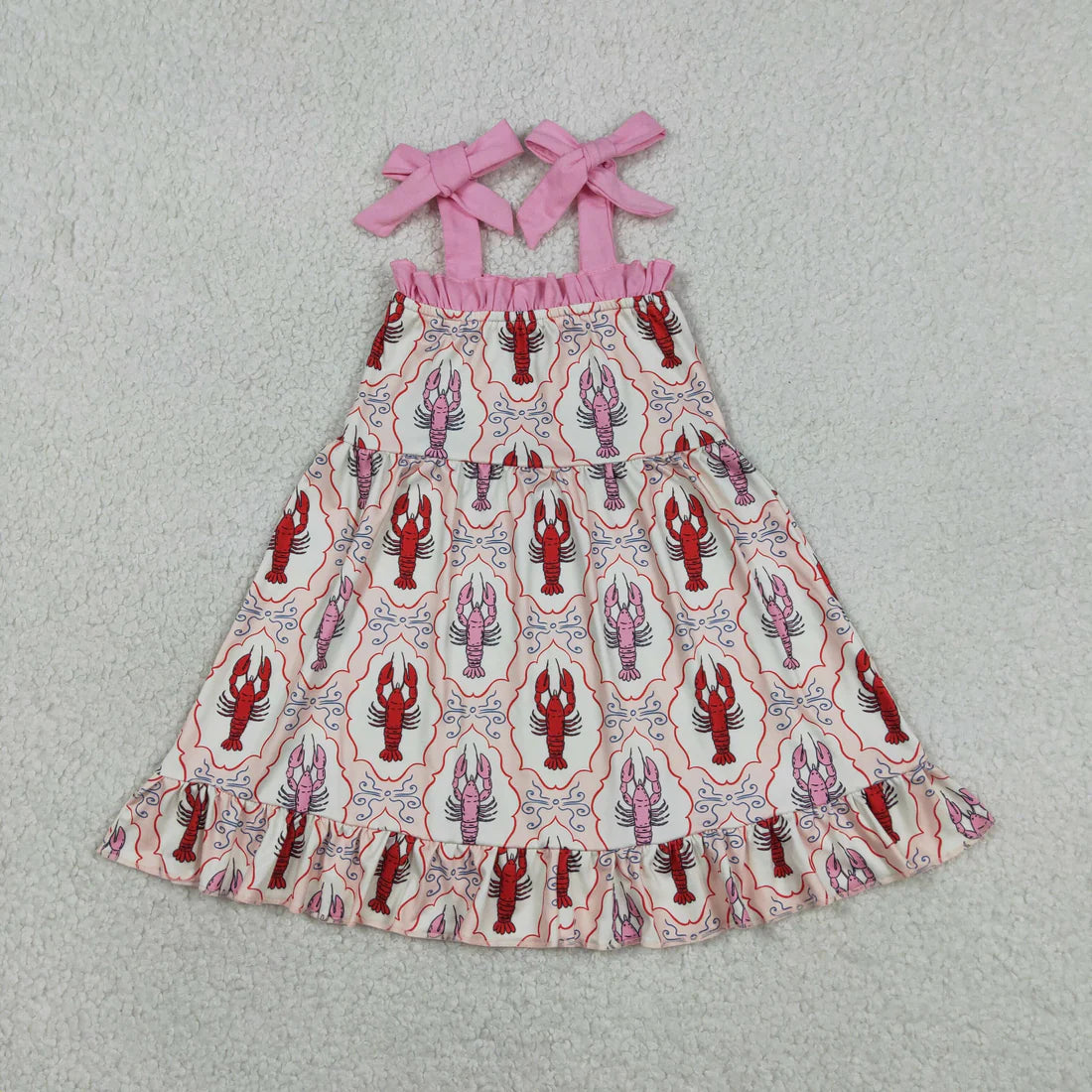 Sibling Baby Girls Kids Straps Crawfish Tops Shorts Set Romper Summer Clothes RTS