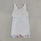 Sibling Baby Girls Kids Bows Popsicle 4th of July Yoga Active Shorts Knee Length Dresses