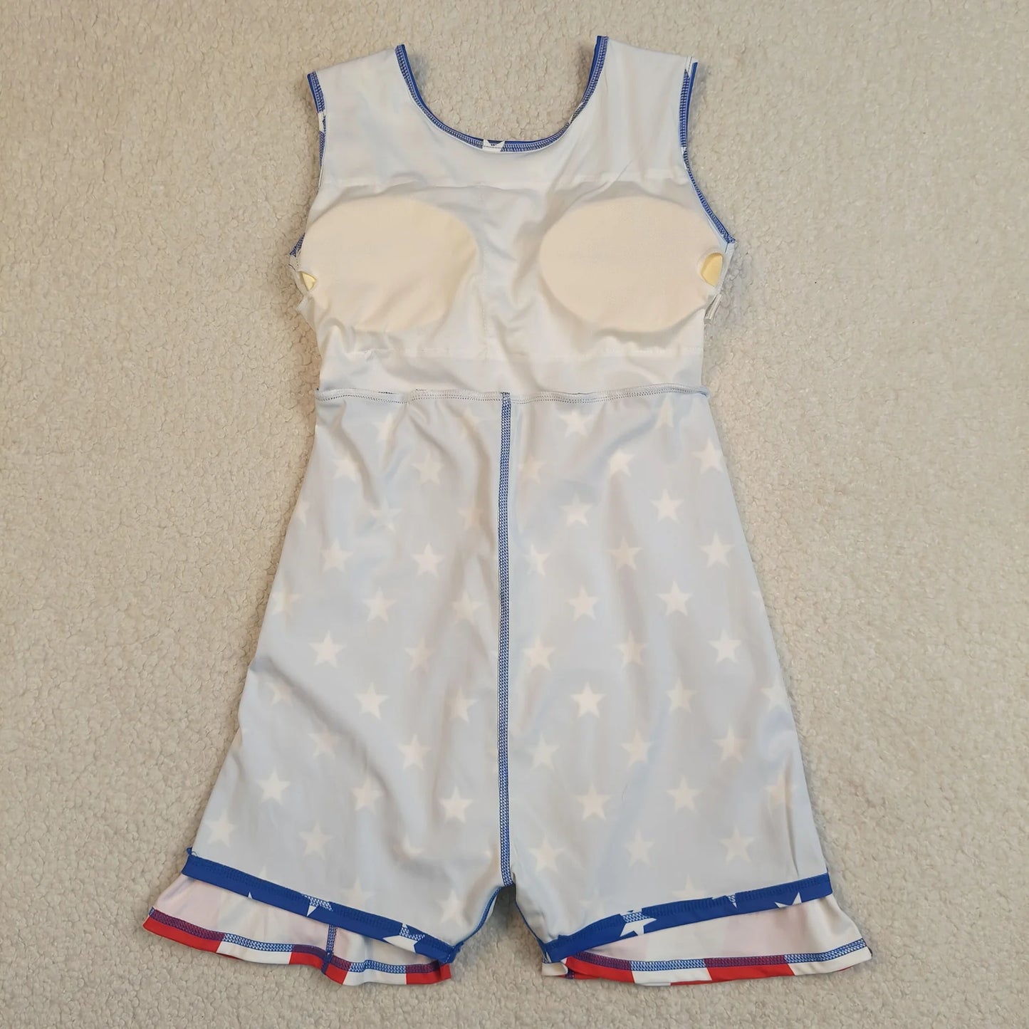 Sibling Boys Girls Stars Stripes 4th of July Sprinkles Drips Shirt Shorts Set Dress Clothes RTS