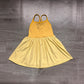 ( No moq ) Preorder Baby Girls Kids Sleeveless Princess Yoga Active Shorts Knee Length Dress