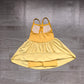 ( No moq ) Preorder Baby Girls Kids Sleeveless Princess Yoga Active Shorts Knee Length Dress