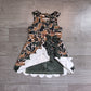 ( No moq ) Preorder Baby Girls Kids Brown Green Camo Bows Shorts Scallop Dress Yoga Active Clothes