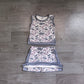 ( No moq ) Preorder Baby Girls Kids Grey Camo Tops Skirt Shorts Set Yoga Active Clothes
