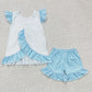 Baby Boy Girl Easter Rabbits Tucks Carrots Sibling Clothes Set