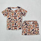 Baby Boy Short Sleeves Camo Shirt Shorts Pajamas Sibling Set RTS