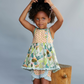Preorder Baby Girl Sleeveless Western Cactus Tunic Ruffle Shorts Clothes Set ( Moq 5 )