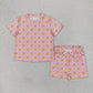 Sibling Baby Girls Toddler Short Sleeves Tops Shorts Sets Summer Clothes RTS