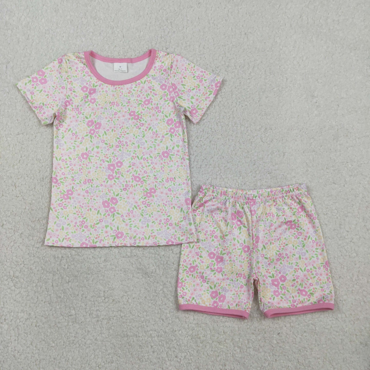Sibling Baby Girls Kids Short Sleeves Shirts Shorts Summer Sets Clothes RTS