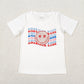 Sibling Baby Boys Girls Short Sleeves 4th of July Shirts Tops Clothes