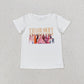 Baby Girl Short Sleeves Singer Tee Sibling Shirt Tops