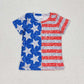 Sibling Baby Boys Girls Short Sleeves 4th of July Shirts Tops Clothes