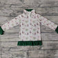 Baby Girl Long Sleeves Ducks Ruffles Zipper Pullover Tops