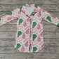 Adult Long Sleeves Christmas Trees Pajamas Tops