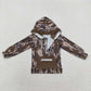 Baby Boy Girl Camo Pocket Hoodie Sibling Shirt Tops