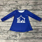 Baby Girl Long Sleeve Nativity Shirt Tops