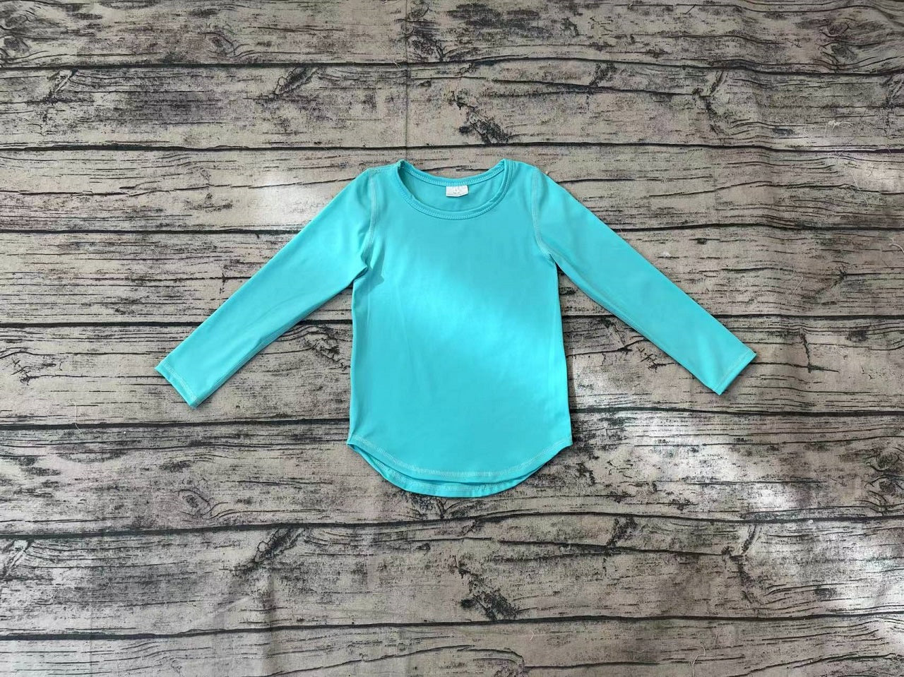 Baby Girl Green Long Sleeves Yoga Shirt