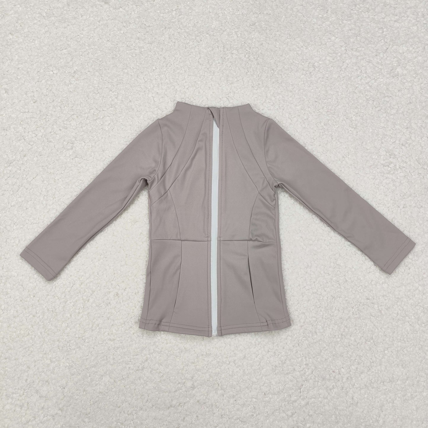 Sibling Baby Girls Kids Long Sleeves Zipper Pockets Jackets Yoga Active Tops RTS