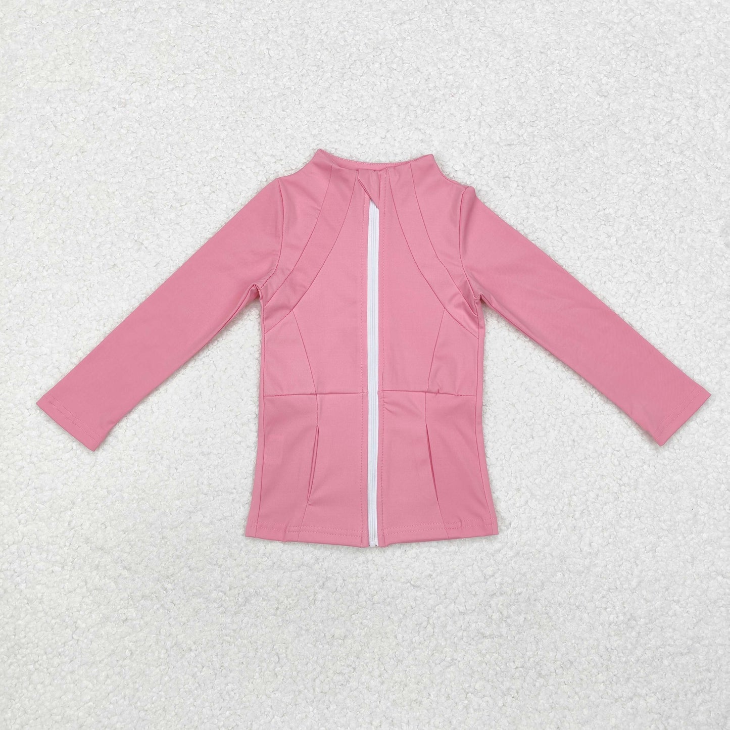 Sibling Baby Girls Kids Long Sleeves Zipper Pockets Jackets Yoga Active Tops RTS