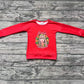 Baby Girl Long Sleeves Christmas Singer Red Shirt