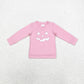 Sibling Boys Girls Kids Embroidery Ghost Pumpkins Halloween Shirt Romper RTS