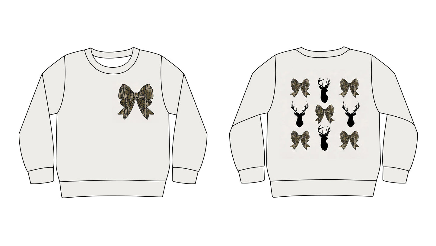Pre-order Adult Women Deer Bows Hunting Tee Shirt