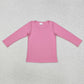 Sibling Girls Long Sleeves Cotton Tee Shirt Kids Tops RTS