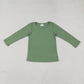 Sibling Girls Long Sleeves Cotton Tee Shirt Kids Tops RTS