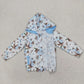 Baby Girl Long Sleeves Santa Bows Ducks Sibling Hoodies Shirt Tops RTS