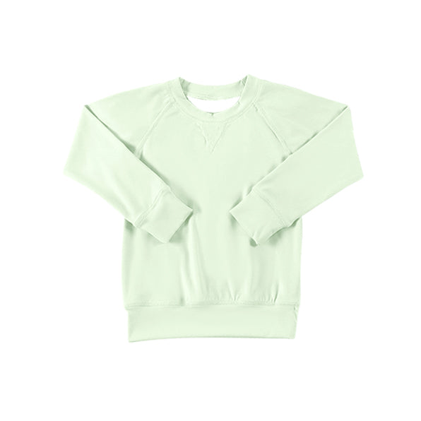 Preorder Baby Girl Toddler Green Long Sleeves Yoga Shirt Shorts Athletic Clothes Set ( Moq 5 )