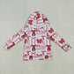 Baby Girl Long Sleeves Santa Bows Ducks Sibling Hoodies Shirt Tops RTS