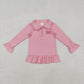 Sibling Baby Boys Girls Long Sleeve Embroidery Zipper Pullovers Shirts Tops RTS