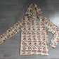 Adult Men Long Sleeves Hoodie Zipper Camo Pullover Shirt RTS