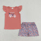 Baby Boy Girl Toddler Embroidery Golf Sibling Set Romper Clothes RTS