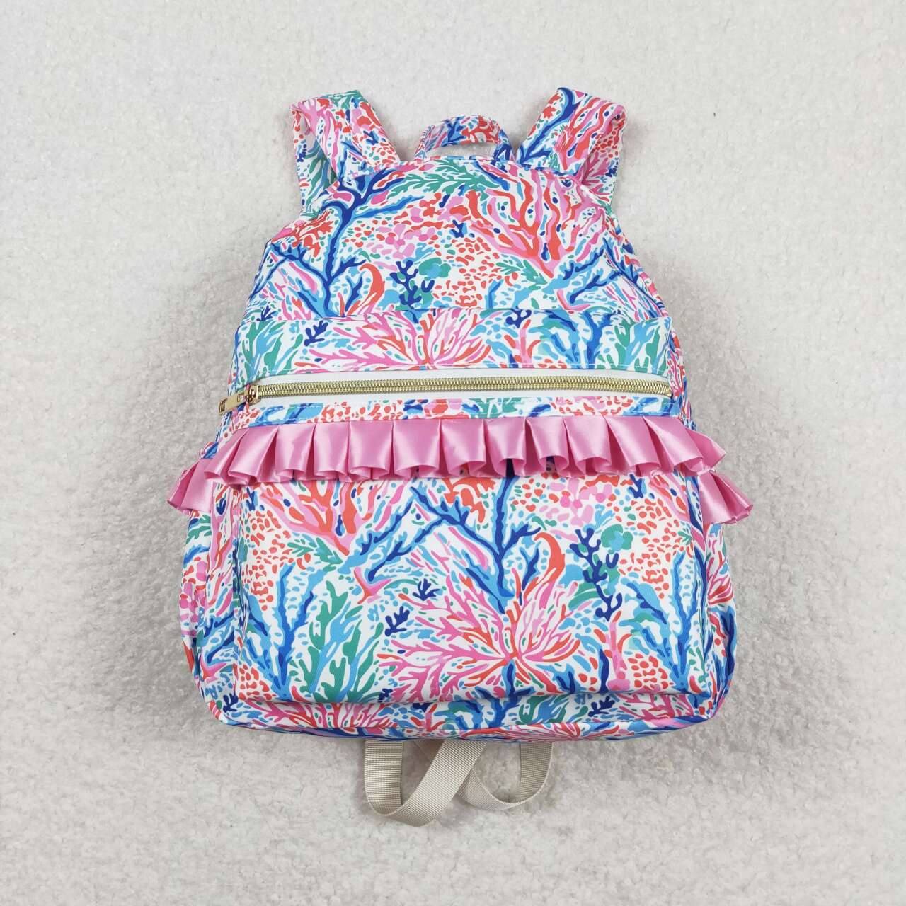 Baby Girl Colorful Flower Backpack Bags