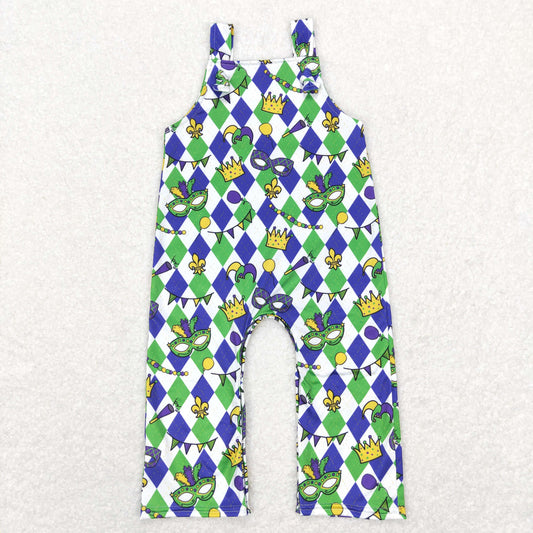 SR0600 Baby Boy Mardi Gras Romper