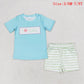 Baby Boy Short Sleeves I Love Daddy Sibling Set Brothers Clothes RTS