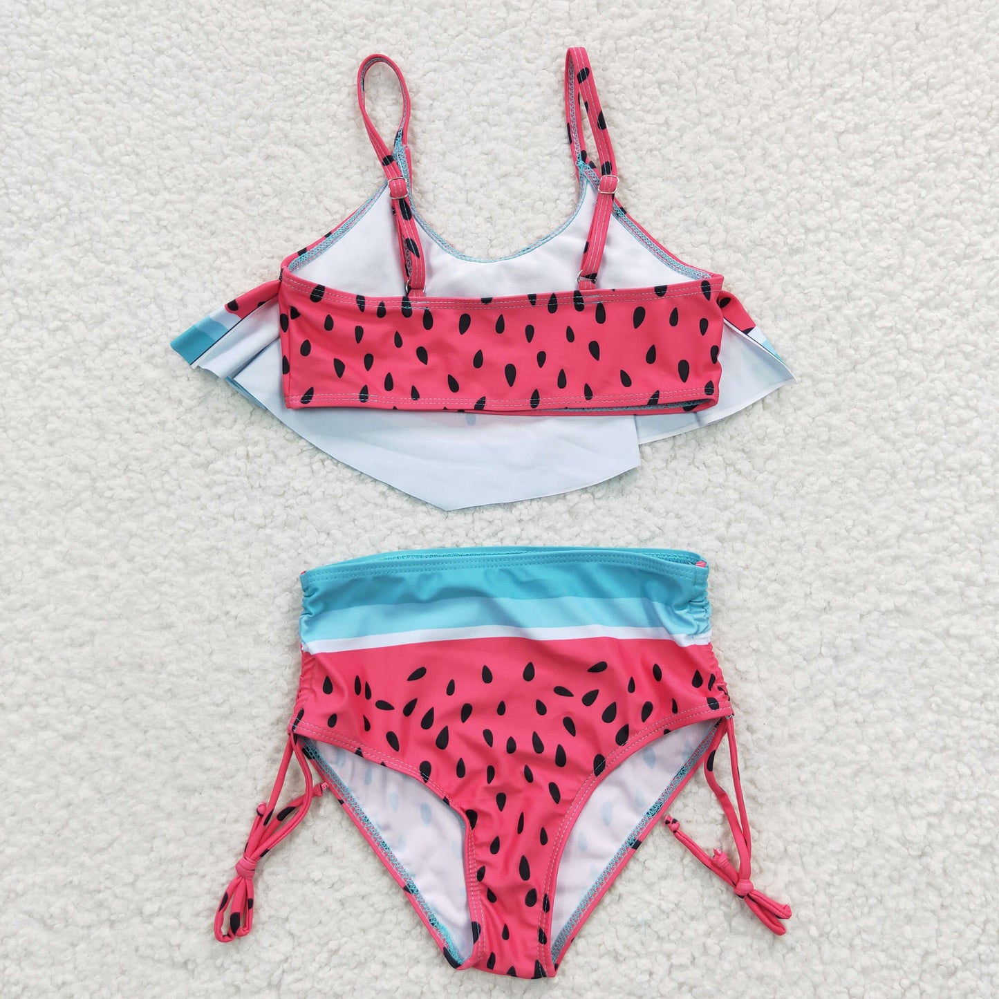 S0143 Baby Girl Watermelon Swimsuit Summer Bathing Suit Outfit