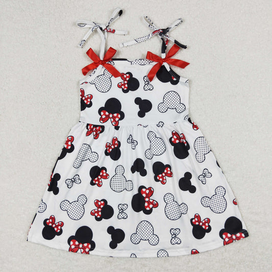 Baby Girl Sleeveless Mouse Summer Dress