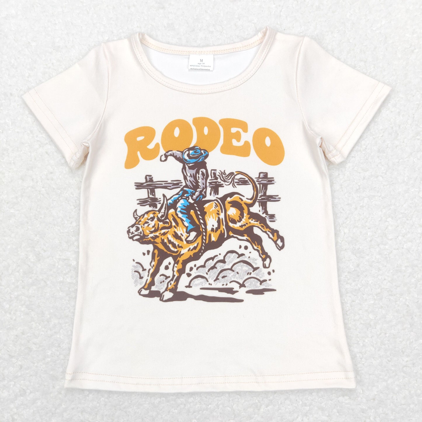 BT0515 Baby Boy Western Short Sleeves Rodeo Shirt