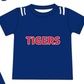 Moq 5 Baby Girl Summer Set Boy Shirt Team Sibling Navy Blue Clothes