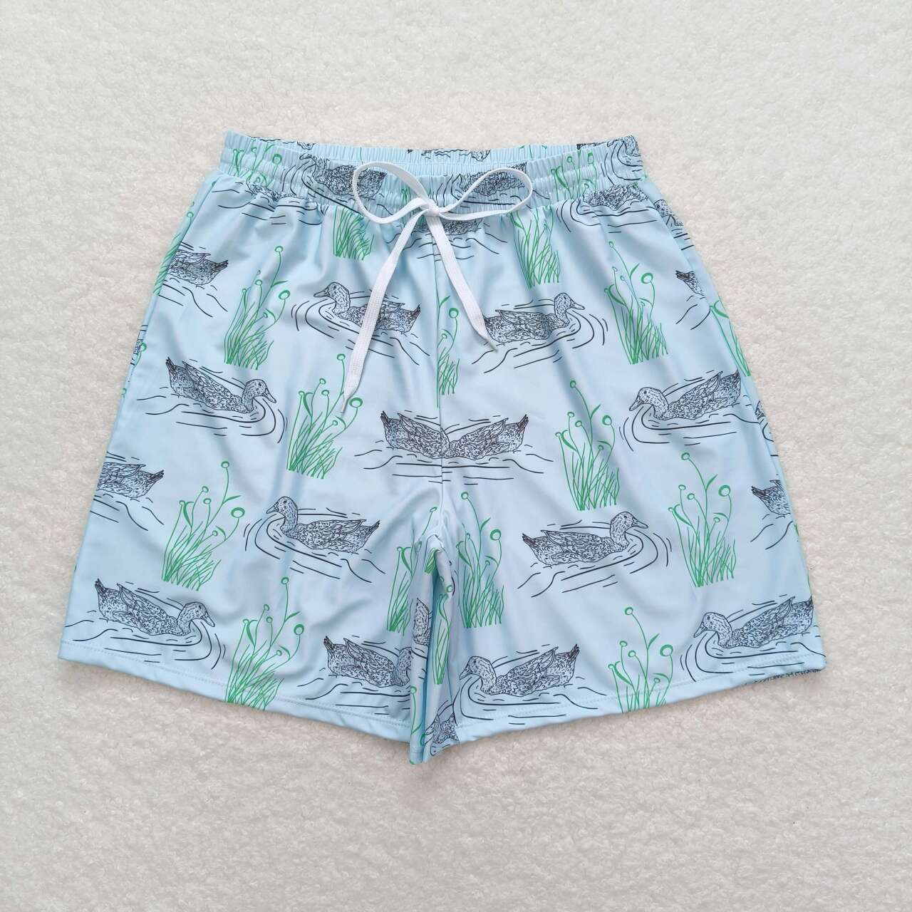 Adult Men Ducks Swim Trunks Shorts