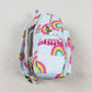 Baby Girl Rainbow Backpack Bags